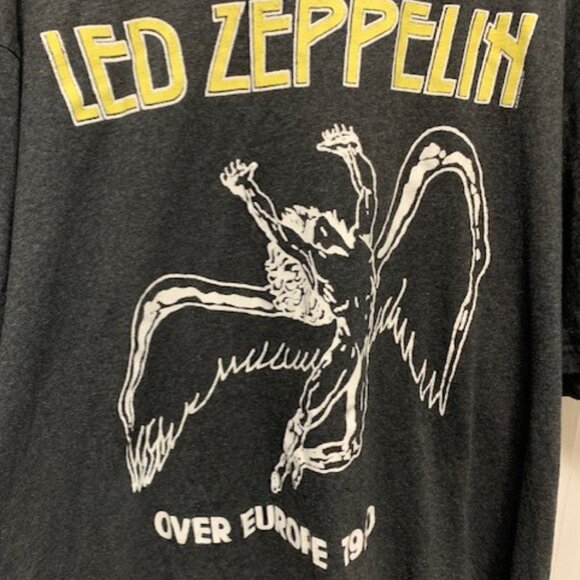LED ZEPPLIN  band  "COVER EUROPE  TOUR" MENS - Picture 2 of 4